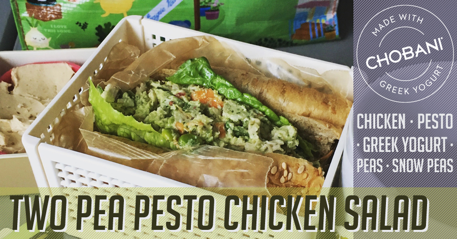 Two Pea Pesto Chicken Salad, Made with Chobani