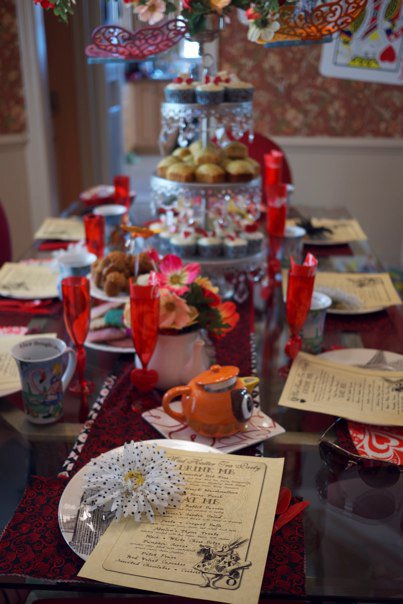Alice In Wonderland Mad Tea Party Birthday Party Ideas, Photo 3 of 8