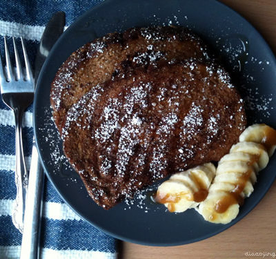 Vegan Almond French Toast