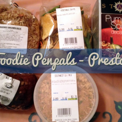 August Foodie Penpals