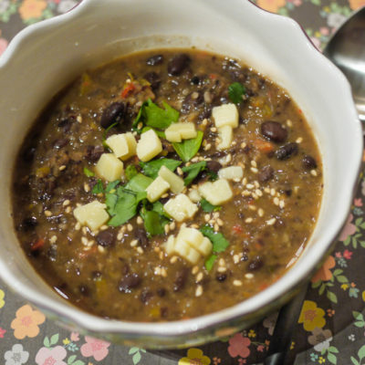 Fast & Easy Black Bean Soup