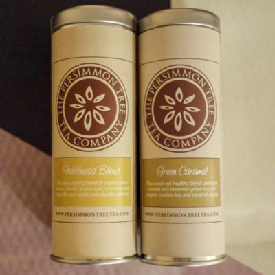 The Persimmon Tree® Tea Company: Wellness Blend & Green Caramel