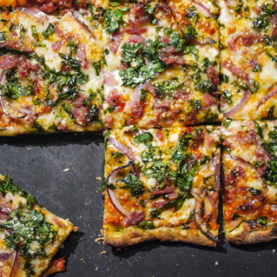 Spinach Pizza Dough