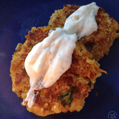 Sweet Potato Quinoa Cakes (Bento Stash)