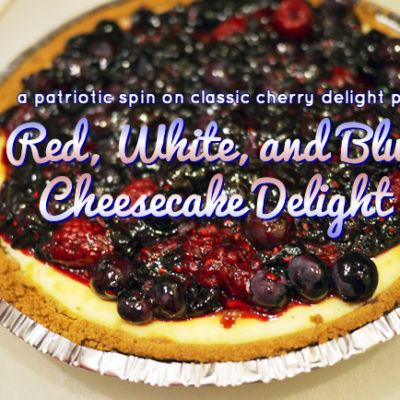 Patriotic Cheesecake Delight (Happy Election Day! & Hello Kitty for President 2012)