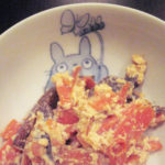 Konnyaku and Carrot Tossed in Creamy Tofu Sauce (こんにゃくと人参の白和え)
